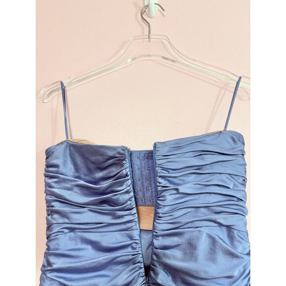 Cinq a Sept Eliza Dress in Deja Blue Size 4 - Picture 8 of 9